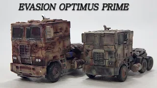 Transformers Movie 4 AOE Leader & Voyager Repaint Evasion Optimus Prime Truck Vehicle Car Robot Toy