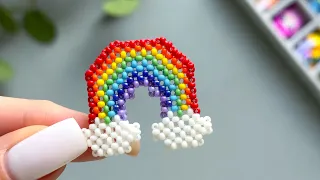 How to make a beaded rainbow (RAW)