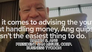MONEY TALK with San Miguel President RAMON S. ANG