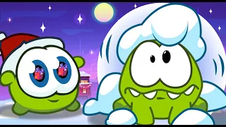 हिंदी Om Nom Stories | Snow Much fun | Christmas Special🎄| Hindi Kahaniya | Funny Cartoons For Kids