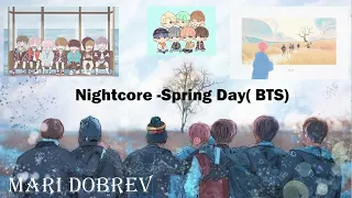 Nightcore _ Spring Day _ BTS