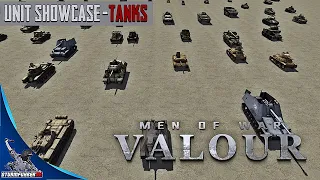 Valour Mod | Unit Showcase - Tanks | Men of War Assault Squad 2