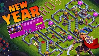 Easily 3 Star the Happy New Year 2023 Challenge (Clash of Clans)