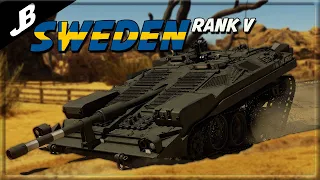 War Thunder: Swedish Ground Forces Rank V - Review and Gameplay