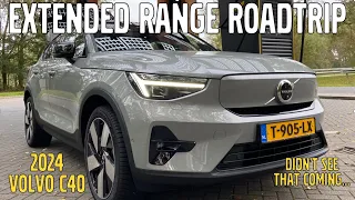 2024 Volvo C40 Extended Range trip report *not what I expected*