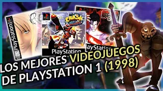 Los MEJORES VIDEOJUEGOS de 1998 en PLAYSTATION 1 - PS1 - PSX