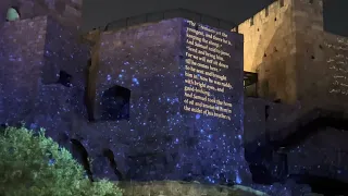 The Night Spectacular at the Tower of David - Anointed by Samuel