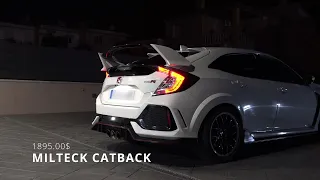 TOP 4  BEST Honda Civic Type R FK8 EXHAUST SOUND