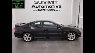 2005 PONTIAC GTO PHANTOM BLACK METALLIC WALK AROUND REVIEW 12002Z SOLD!