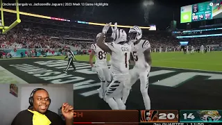 JuJuReacts To Cincinnati Bengals vs. Jacksonville Jaguars | 2023 Week 13 Game Highlights