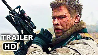 12 STRΟNG Official Trailer (2018) Chris Hemsworth, Action Movie HD