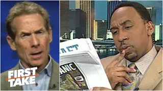 Stephen A. ignores Skip Bayless when he doesn't believe that Kobe thinks the Lakers are a title team
