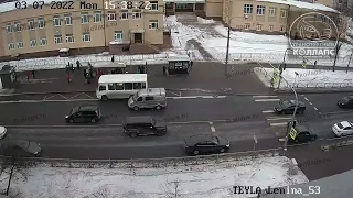 Авария в Красном Селе 07.03.22