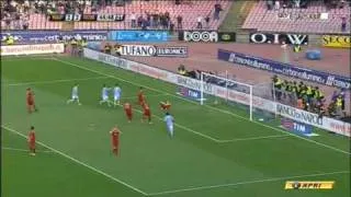 Napoli - Roma 2-2 Denis, Hamsik(rig.)
