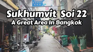 Sukhumvit Soi 22 In Bangkok, Thailand