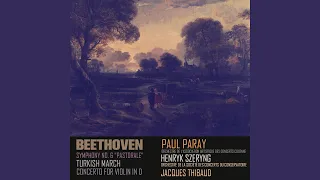 Concert for Violin in D Major, Op. 61: 2. Larghetto
