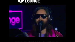 THIRTY SECONDS TO MARS LIVE LOUNGE BBC RADIO 1 (RESCUE ME)