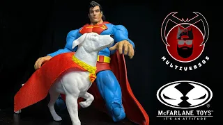 Unboxing y revisión Superman & Krypto Return Of Superman Mcfarlane Collector Edition en español