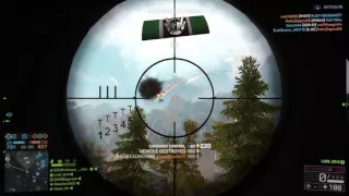 Battlefield 4™guided missile jet kill