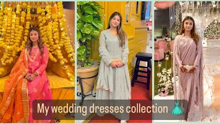 My wedding dresses collection 👗| part 1 | LB vlogs ✨