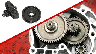 Replacing transmission gears | GY6 engine block.