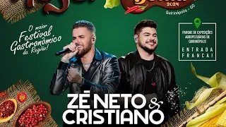 Final do Festival Gastronômico 2024 em Quirinópolis-Go, com Paulinho Pet Jr 🤠❤ Zé Neto & Cristiano