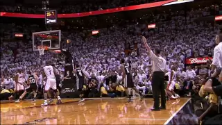 Ray Allen's Clutch Three from All Angles!