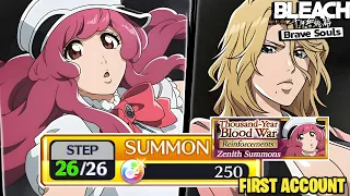 Thousand-Year Blood War Zenith Summons: Reinforcement || BLEACH BRAVE SOULS