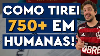 COMO CHEGAR AOS 750+ EM HUMANAS NO ENEM EM 3 MESES! // O QUE FIZ EM 2019, 2020 e 2021!