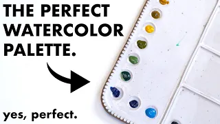 The BEST Way to Set Up the PERFECT Watercolor Palette!