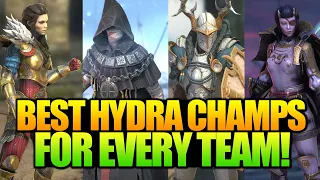 🚀THE BEST🚀 CHAMPIONS & TEAMS FOR THE HYDRA CLAN BOSS! RAID SHADOW LEGENDS