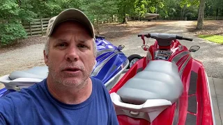 Yamaha WaveRunner only clicks when I press starter!