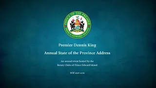 Annual State of the Province Address to Rotary 2024