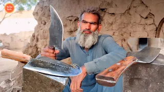 Top 3 Amazing Videos of Talented blacksmith his making Different Style Cleavers