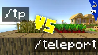 Quelle difference entre le /tp et le /teleport de Minecraft !?? [CommandBlock]