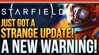 Starfield's Strange New Update And A Very Big Warning!  Todd Howard Teases Big Feature!