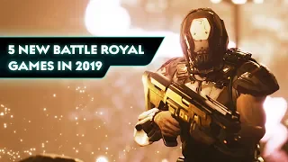 TOP 5 NEW UPCOMING BATTLE ROYALE GAMES in 2019-2020 (PC)