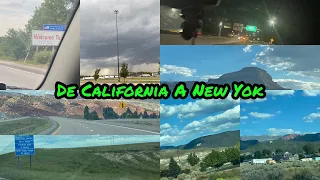 Viaje de California A New York en Carro || Road Trip De California A New York