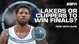 Who will bring a TITLE BACK to LA: Lakers or Clippers? Perk says 'CLIPPERS ALL THE WAY!' | NBA Today