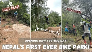 Testing Out NEPAL'S FIRST EVER MTB BIKE PARK! INSANE TRAIL!