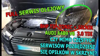 CZY CZĘSTY SERWIS SKRZYNI 8HP ZAPOBIEGA OPIŁKOM? AUDI A4B9 3.0 TDI V6 FULL SERWIS SKRZYNI I SILNKA