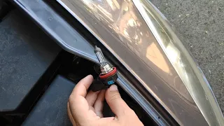 Easiest way to change low beam headlight bulb on Mazda 6 GH 2008-2012