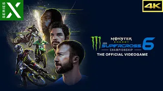 Monster Energy Supercross - The Official Videogame 6 - Xbox Series X - 4K Gameplay