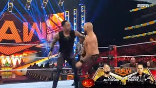 Karl Anderson Vs Damian Priest - WWE RAW 31 de Octubre 2022 Español Latino