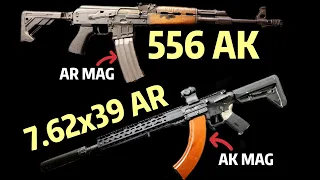 M90 556 AK Vs KS47 7.62x39 AR - Who Will Win?