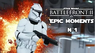 Star Wars Battlefront 2 : Epic Moments n°1 (Awesome Infantry and hero multi kills...)