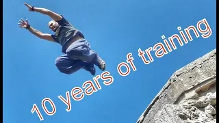 10 years of parkour training