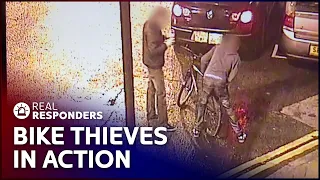 Bike Thieves In Action | Caught On Camera | Real Responders