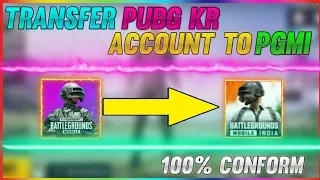 HOW TO CHANGE PUBG KR  TO PGMI TAMIL || HOW TO TRANSFER PUBG KR ACCOUNT TO PGMI IN TAMIL ||