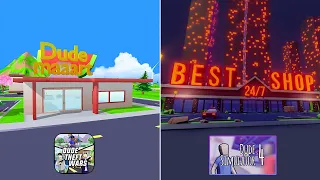 Dude Theft Wars vs Dude Simulator Comparison !!! 🤔🤔🤔